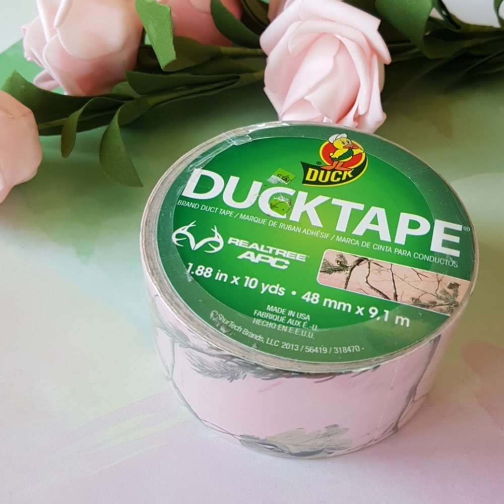 Pink Tree Duck Tape 1.88"x10YD, 4…